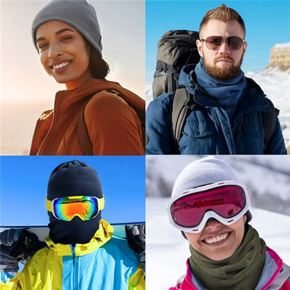 AOTU Soft Polar Fleece Neck Gaiter Winter Windproof Cycling Scarf Warm Neck Cover Head Cover