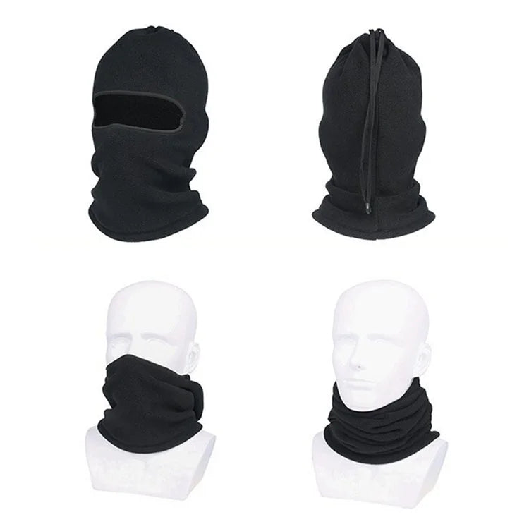 AOTU Soft Polar Fleece Neck Gaiter Winter Windproof Cycling Scarf Warm Neck Cover Head Cover