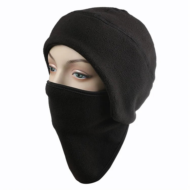AOTU Winter Warm Hat Face Scarf 2-In-1 Windproof Polyester Thermal Head Ear Protector Cover