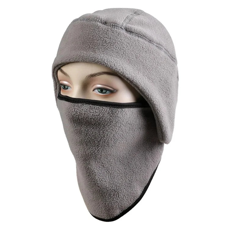 AOTU Winter Warm Hat Face Scarf 2-In-1 Windproof Polyester Thermal Head Ear Protector Cover