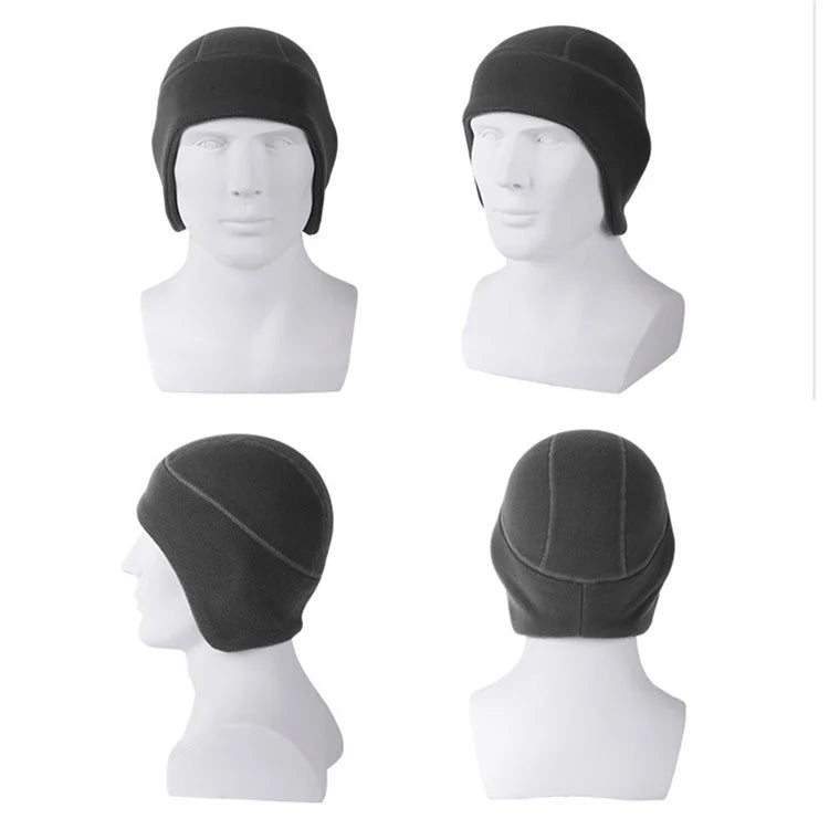 AOTU Winter Warm Hat Face Scarf 2-In-1 Windproof Polyester Thermal Head Ear Protector Cover