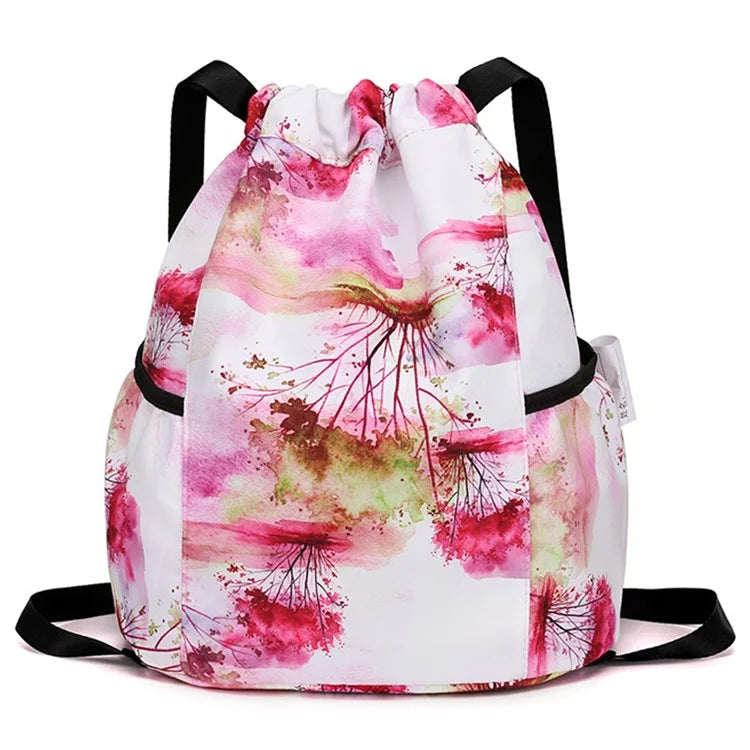 HALIN Children Cartoon Backpack Outdoor Camping School Drawstring Shoulder Bag