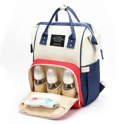 AOTU Oxford Cloth Baby Diaper Backpack Mommy Maternity Travel Bag Nappy Storage Bag, Size: S