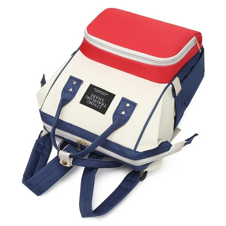 AOTU Oxford Cloth Baby Diaper Backpack Mommy Maternity Travel Bag Nappy Storage Bag, Size: S