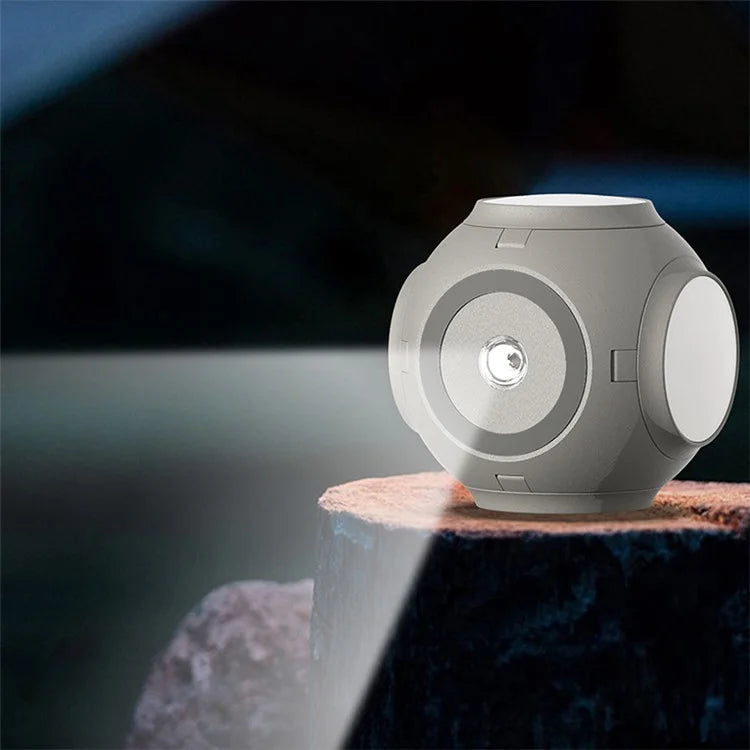 HX-123 Outdoor Camping Light Multi-Function Speaker Light Handheld Flashlight Portable Folding Night Light