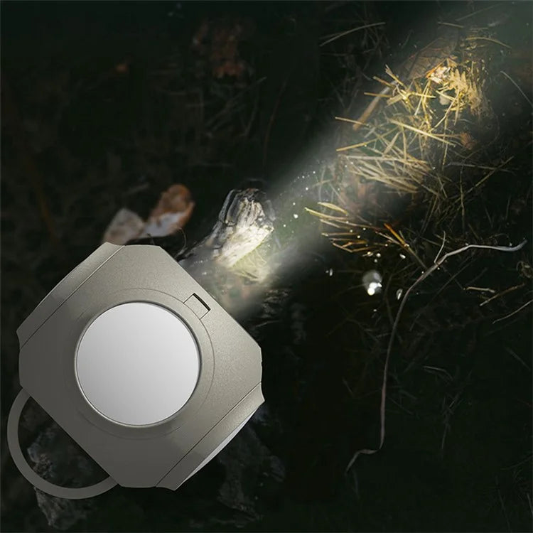 HX-123 Outdoor Camping Light Multi-Function Speaker Light Handheld Flashlight Portable Folding Night Light