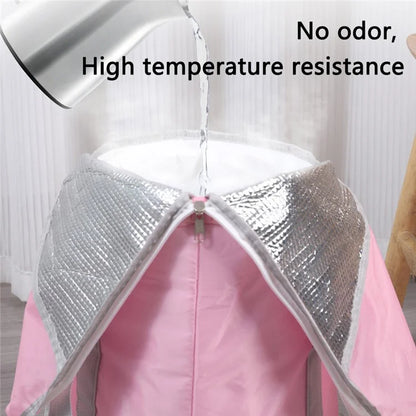 AOTU Portable Insulation Foot Bath Bucket Aluminum Film+PVC+Waterproof Fabric Foldable Foot Bath Bag