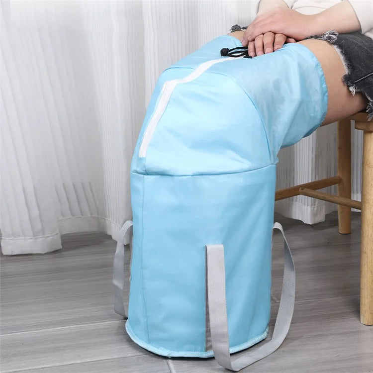 AOTU Portable Insulation Foot Bath Bucket Aluminum Film+PVC+Waterproof Fabric Foldable Foot Bath Bag