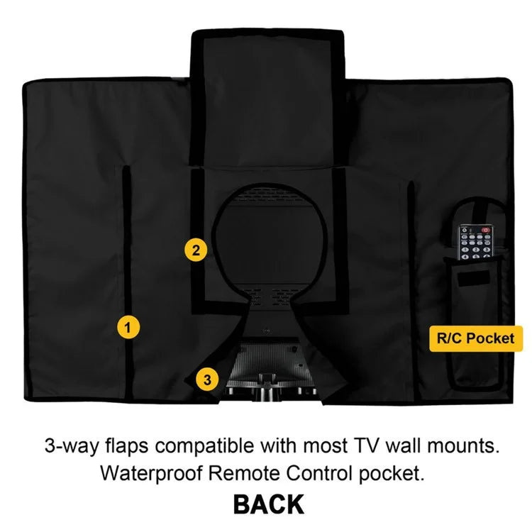 HALIN 40-42 Inch TV Screen Cover Waterproof Polyester Television LED LCD OLED Screen Protector