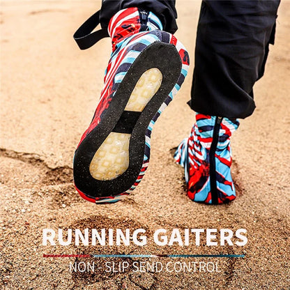 AOTU Outdoor Hiking Leg Gaiters Desert Sand Protection Anti-slip Shoe Covers