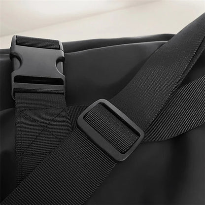 Large Capacity Oxford Cloth Sport Fitness Tote Crossbody Bag Travel Luggage Bag