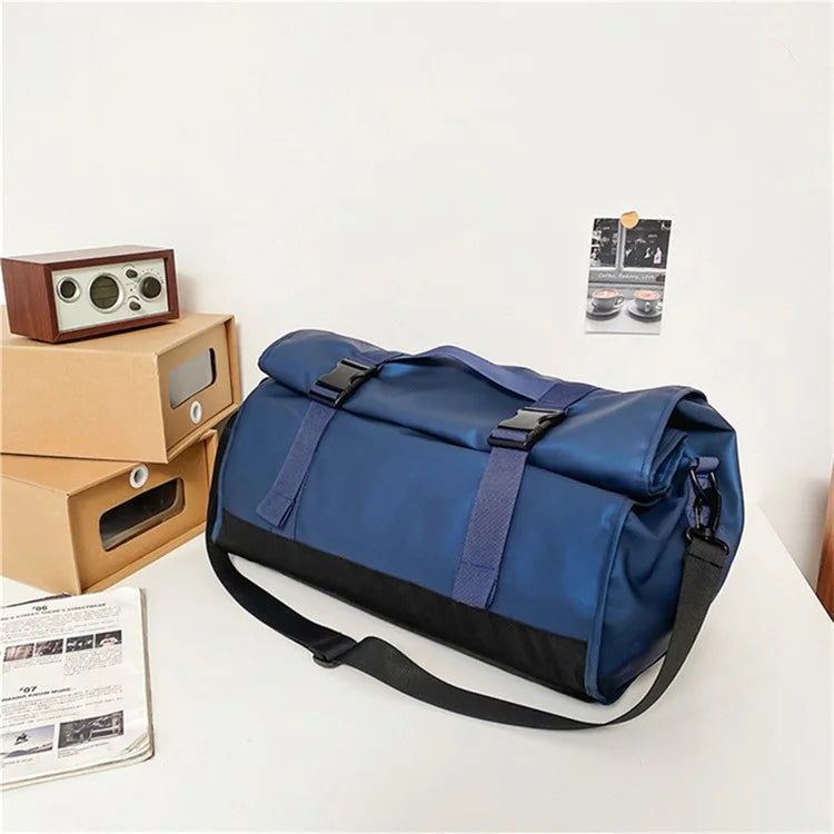 Large Capacity Oxford Cloth Sport Fitness Tote Crossbody Bag Travel Luggage Bag