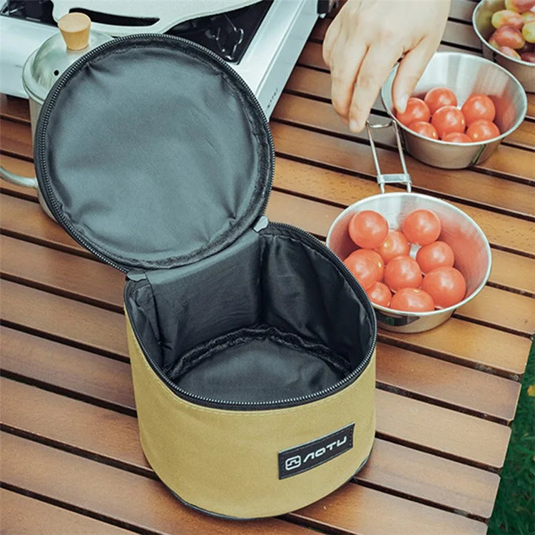 AOTU Oxford Cloth Camping Cookware Storage Bag Cooking Utensils Pot Carrier Bowl Organizer Pouch Handbag