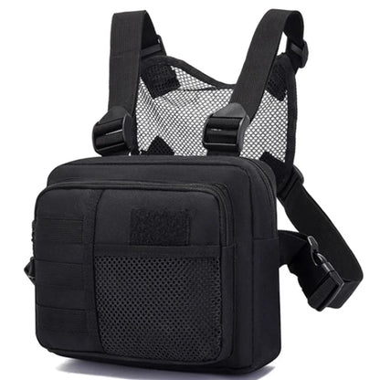 YA136 Waterproof Oxford Cloth Tactical Chest Bag Running Sports Vest Pouch