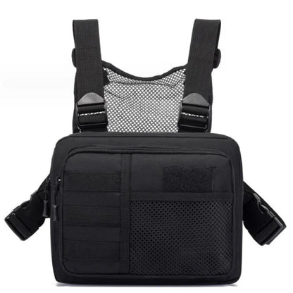 YA136 Waterproof Oxford Cloth Tactical Chest Bag Running Sports Vest Pouch