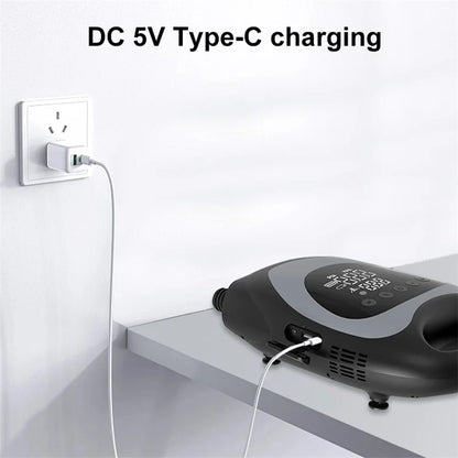 NW03 1-20PSI Air Pump Deflation + Inflation Pump Power Bank Phone Charger for Tent SUP Kayak