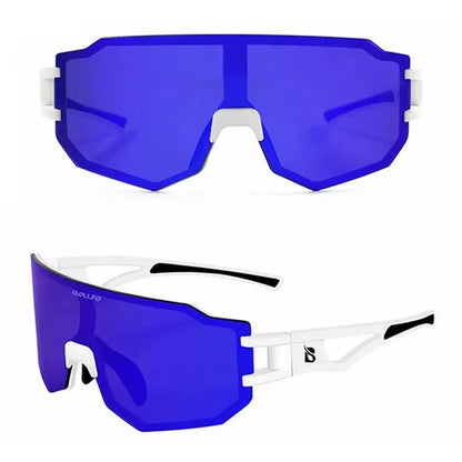 BOLLFO BF629 Bicycle Cycling Glasses UV400 Protection Sports Polarized Goggles with Interchangeable Lenses