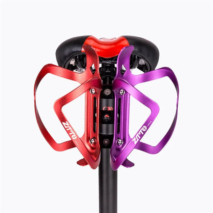 ZTTO ZDKSSJ Bike Saddle Dual Bottle Cage Holder Adapter Aluminium Alloy Dual Bottle Cage Extender