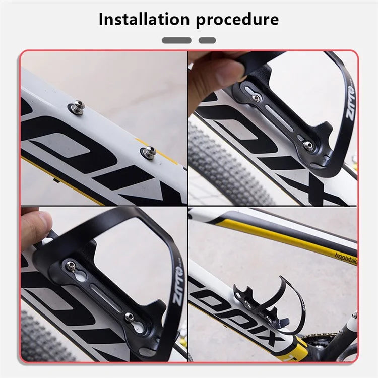 ZTTO W316 Aluminum Alloy Bicycle Bottle Holder Road Bike Water Bottle Cage Bracket
