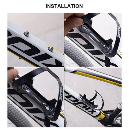 ZTTO W216 Bicycle Water Bottle Cage Aluminum Alloy Road Bike Bottle Holder Bracket