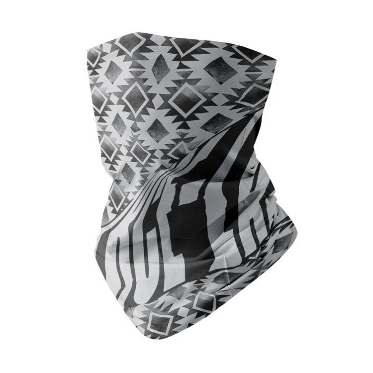 YD Outdoor Fishing Ice Silk Face Mask Anti-UV Cycling Neck Gaiter, 25*50cm