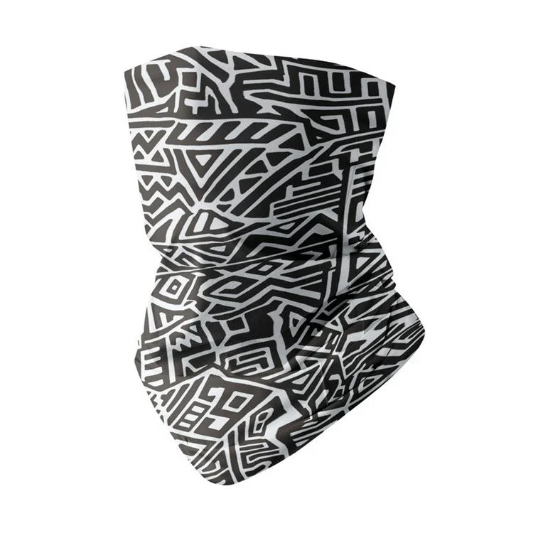 YD Outdoor Fishing Ice Silk Face Mask Anti-UV Cycling Neck Gaiter, 25*50cm