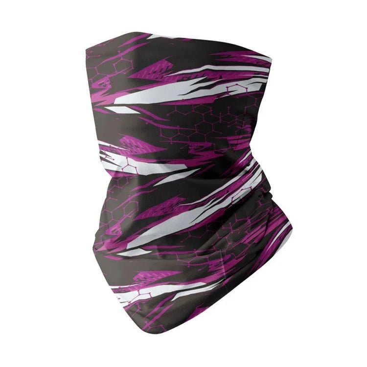 YD Outdoor Fishing Ice Silk Face Mask Anti-UV Cycling Neck Gaiter, 25*50cm