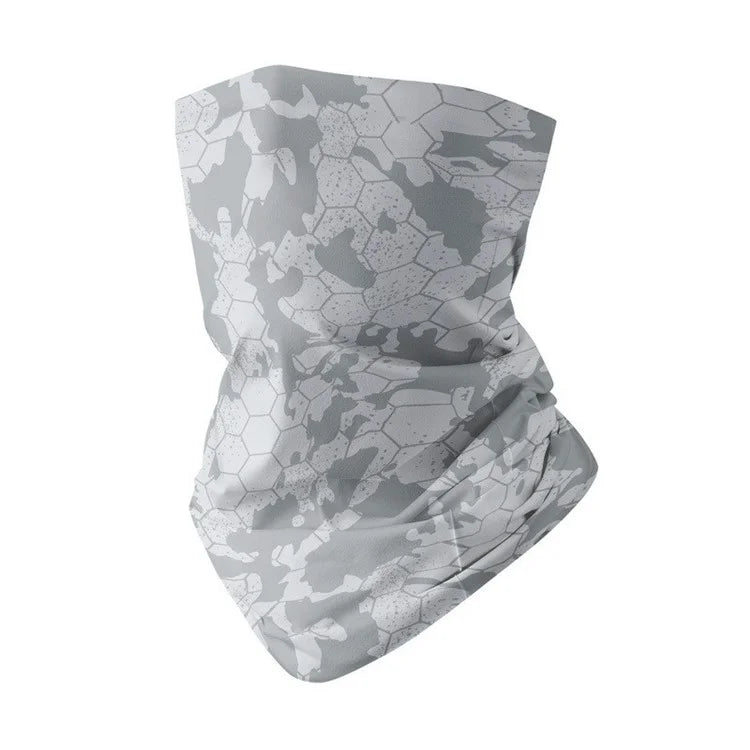 YD Outdoor Fishing Ice Silk Face Mask Anti-UV Cycling Neck Gaiter, 25*50cm