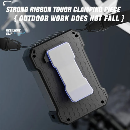 F90 USB Charging Cooling Fan for Outdoor Commuting, Camping, Hiking (CE, RoHS, FCC)