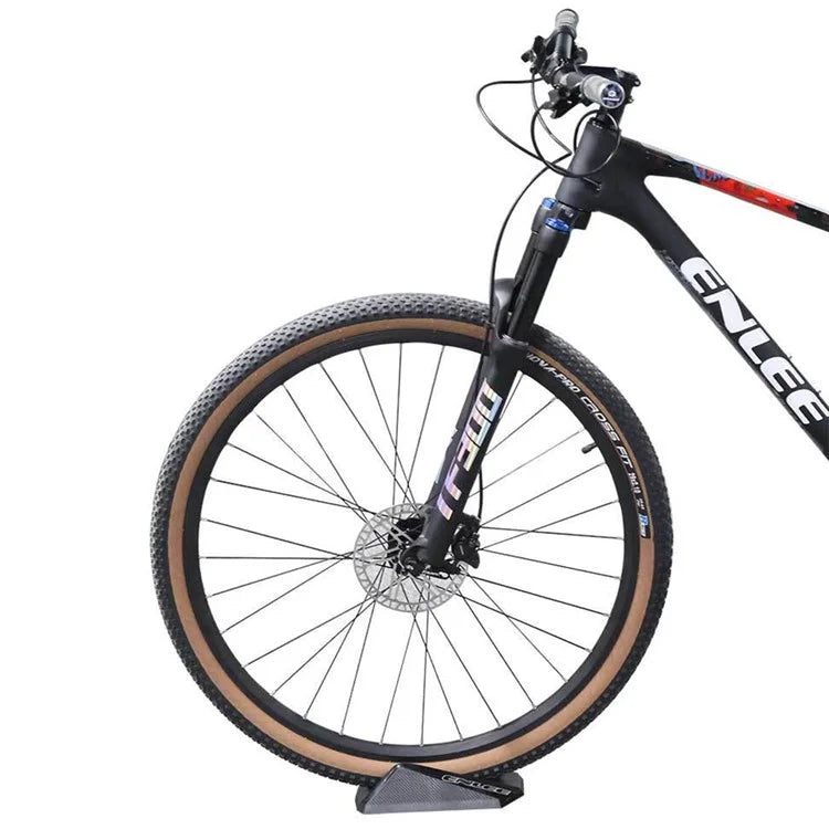 ENLEE E22810 Bicycle Front Wheel Holder MTB Road Bike Front Wheel Non-Slip Mat