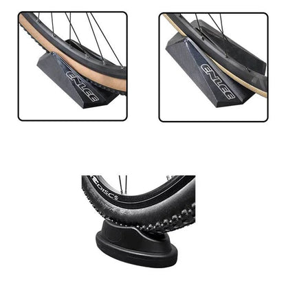 ENLEE E22810 Bicycle Front Wheel Holder MTB Road Bike Front Wheel Non-Slip Mat