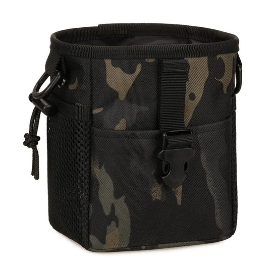 PROTECTOR PLUS A034 600D Fabric Waterproof Slingshot Bag Paintballs Storage Waist Bag Camouflage