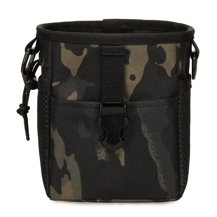 PROTECTOR PLUS A034 600D Fabric Waterproof Slingshot Bag Paintballs Storage Waist Bag Camouflage