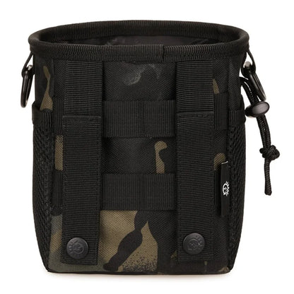 PROTECTOR PLUS A034 600D Fabric Waterproof Slingshot Bag Paintballs Storage Waist Bag Camouflage