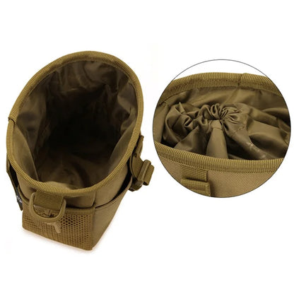 PROTECTOR PLUS A034 600D Fabric Waterproof Slingshot Bag Paintballs Storage Waist Bag Camouflage