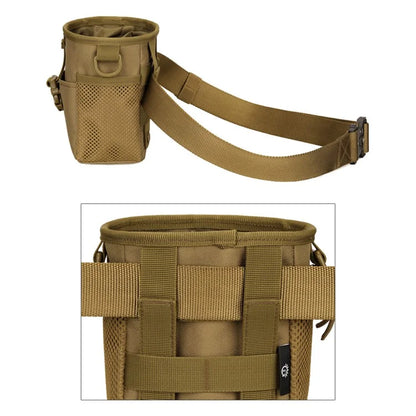 PROTECTOR PLUS A034 600D Fabric Waterproof Slingshot Bag Paintballs Storage Waist Bag Camouflage
