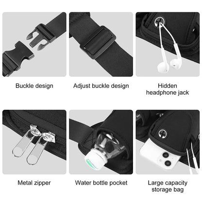 HAWEEL HWL2139 Elastic Running Waist Bag Fanny Pack for Phones Bottles