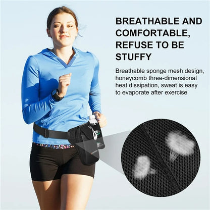HAWEEL HWL2139 Elastic Running Waist Bag Fanny Pack for Phones Bottles
