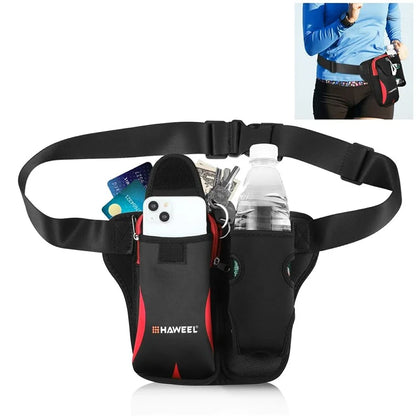 HAWEEL HWL2139 Elastic Running Waist Bag Fanny Pack for Phones Bottles