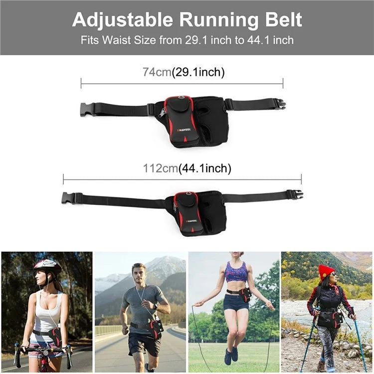 HAWEEL HWL2139 Elastic Running Waist Bag Fanny Pack for Phones Bottles