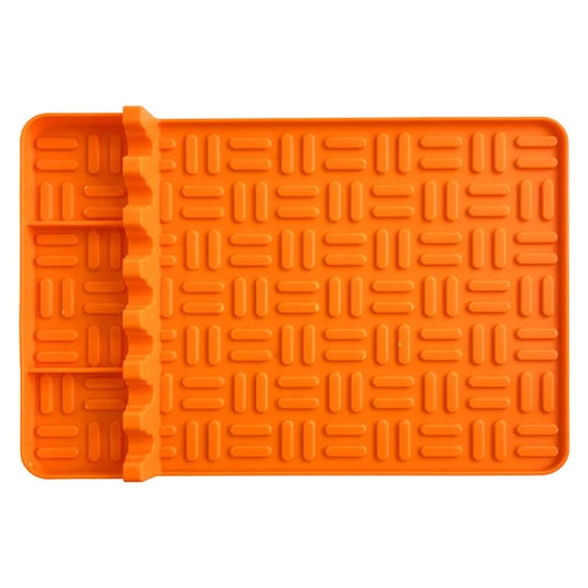 Outdoor BBQ Grill High Temperature Resistant Side Shelf Silicone Pad Barbecue Grill Tool Pad