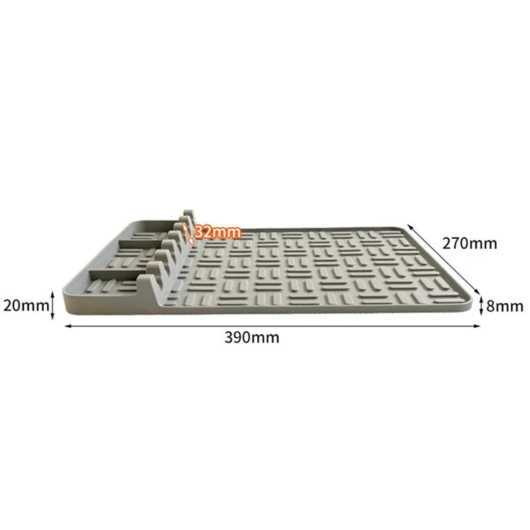 Outdoor BBQ Grill High Temperature Resistant Side Shelf Silicone Pad Barbecue Grill Tool Pad