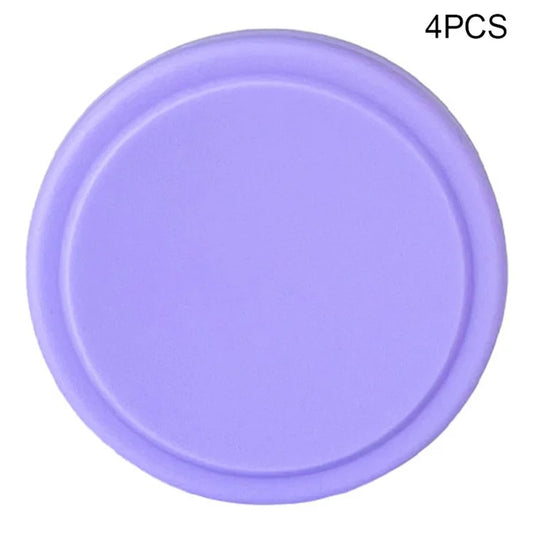 4Pcs Luggage Wheel Protective Cover Reduce Noise Trolley Case Wheel Silicone Sleeve