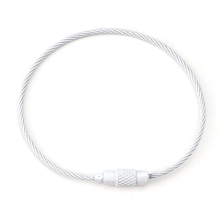 YH0589 Multifunction Steel Wire Keychain Cable Key Ring Key Chain