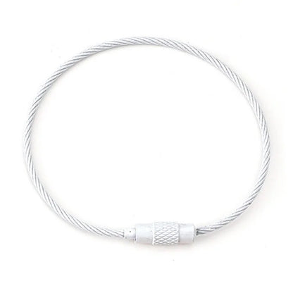 YH0589 Multifunction Steel Wire Keychain Cable Key Ring Key Chain