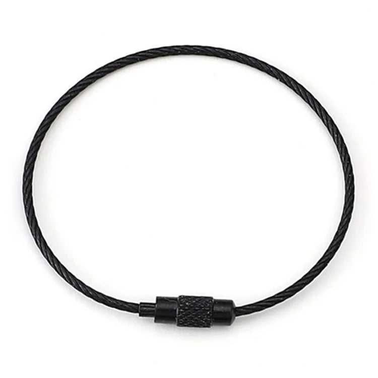 YH0589 Multifunction Steel Wire Keychain Cable Key Ring Key Chain