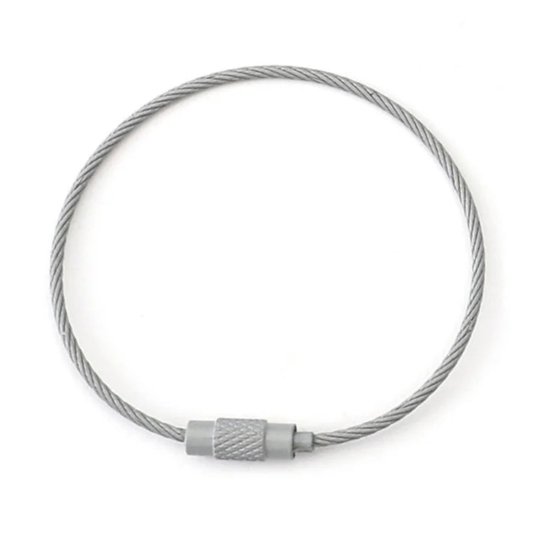 YH0589 Multifunction Steel Wire Keychain Cable Key Ring Key Chain
