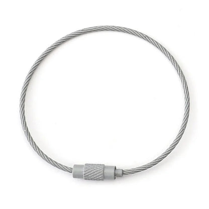 YH0589 Multifunction Steel Wire Keychain Cable Key Ring Key Chain