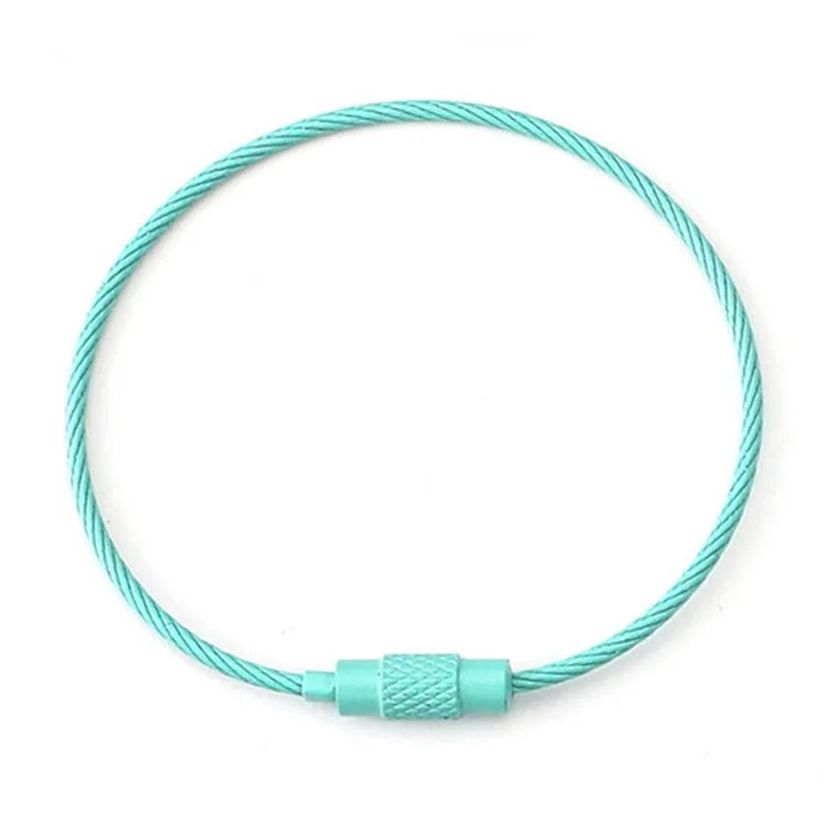 YH0589 Multifunction Steel Wire Keychain Cable Key Ring Key Chain