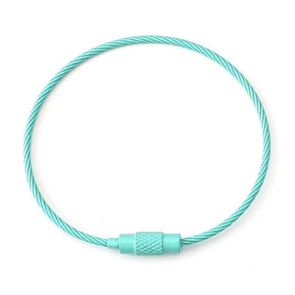 YH0589 Multifunction Steel Wire Keychain Cable Key Ring Key Chain
